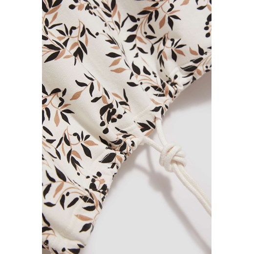 Bluza z wiązaniem w pasie i nadrukiem XL Moodo.pl