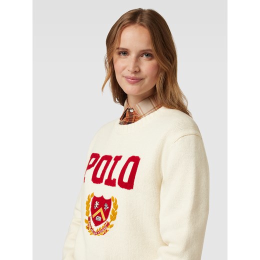 Sweter z dzianiny z okrągłym dekoltem Polo Ralph Lauren XS Peek&Cloppenburg 