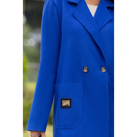 Płaszcz CORELIA BLUE uniwersalny Ivet Shop okazja