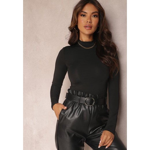 Czarny Golf Urilarah ze sklepu Renee odzież w kategorii Swetry damskie - zdjęcie 162086570
