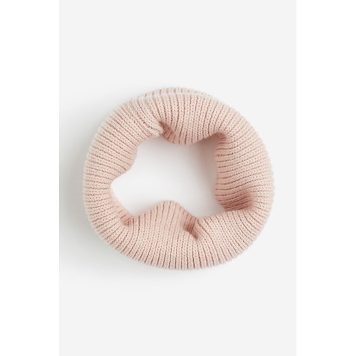 H & M - Szalik-komin z dzianiny w prażki - Pomaranczowy H & M 24x23 H&M