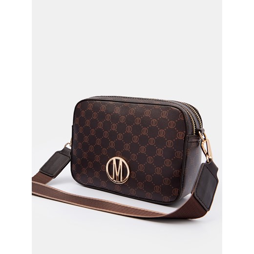 Mohito - Torebka crossbody w logo - Brązowy Mohito ONE SIZE Mohito