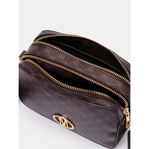 Mohito - Torebka crossbody w logo - Brązowy Mohito ONE SIZE Mohito