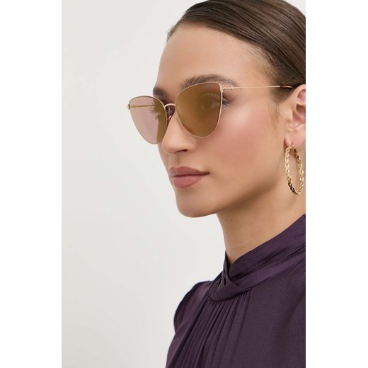 Tom Ford okulary przeciwsłoneczne damskie kolor różowy ze sklepu PRM w kategorii Okulary przeciwsłoneczne damskie - zdjęcie 162095710