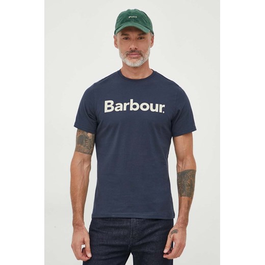 Barbour t-shirt męski z krótkim rękawem 