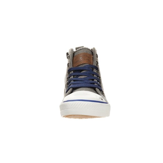Tom Tailor Tenisówki i Trampki wysokie grey/navy zalando szary tenisówki