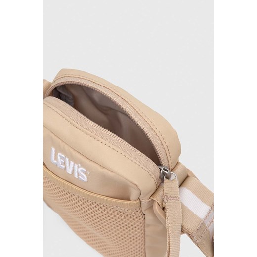 Levi's saszetka kolor beżowy ONE ANSWEAR.com