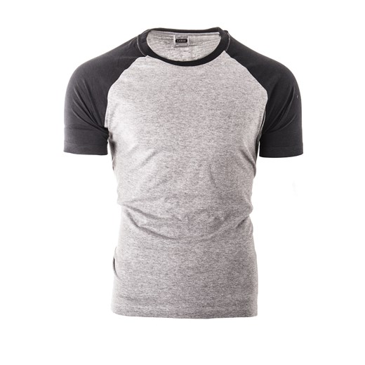 koszulka  Rolly 015 - szara ze sklepu Risardi w kategorii T-shirty męskie - zdjęcie 162120464
