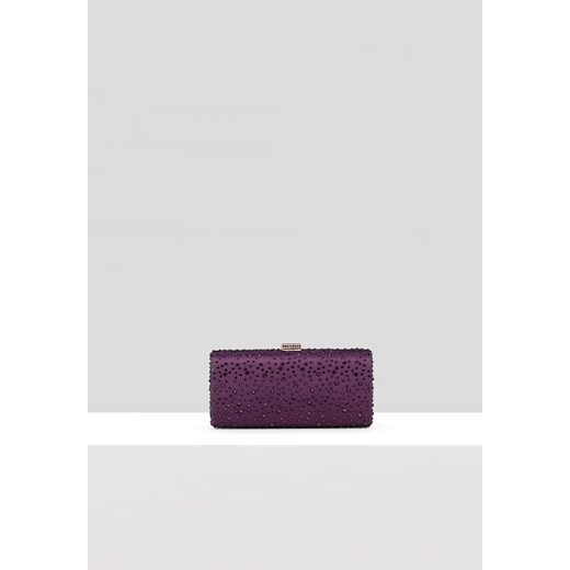 Wizytowa fioletowa torebka z dżetami ze sklepu Molton w kategorii Kopertówki - zdjęcie 162120782