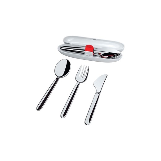 Alessi zestaw sztućców w etui Food a porter 3-pack ze sklepu ANSWEAR.com w kategorii Sztućce - zdjęcie 162120931