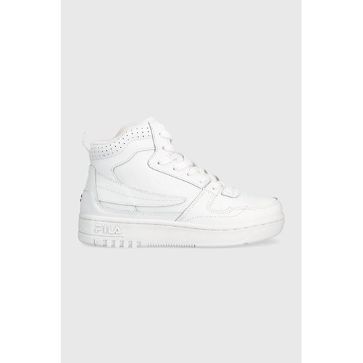 Fila sneakersy skórzane FXVENTUNO kolor biały ze sklepu ANSWEAR.com w kategorii Buty sportowe damskie - zdjęcie 162121121