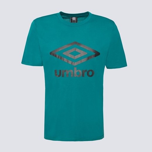 T-shirt męski Umbro z napisem z krótkim rękawem 