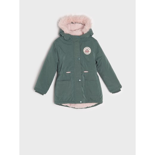 Sinsay - Kurtka parka - khaki Sinsay 140 Sinsay