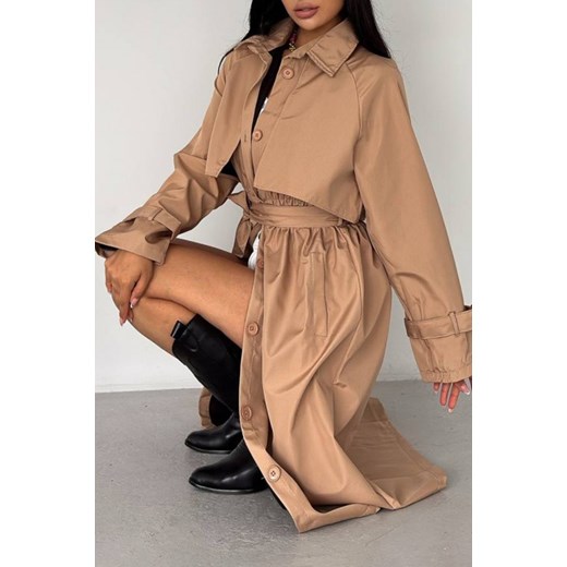 Trencz PANSIMA CAMEL 40 okazyjna cena Ivet Shop