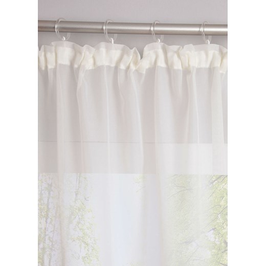 Firana jednokolorowa (2 szt.) Wys./szer. 145/150 cm bonprix