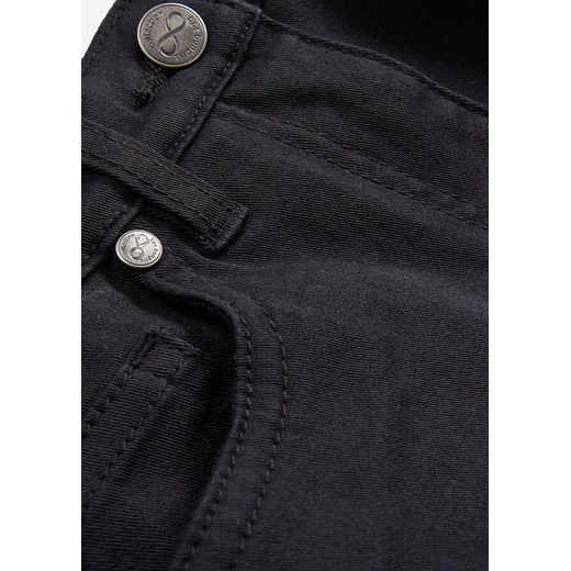 Spodnie twillowe basic Premium w fasonie z 5 kieszeniami 54 bonprix