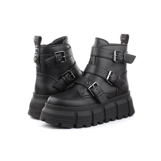 Buffalo Damskie Ava Ankle Boot Buffalo 36 Office Shoes Polska