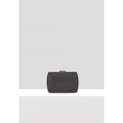 Ozdobna torebka w czarnym kolorze ze sklepu Molton w kategorii Kopertówki - zdjęcie 162195932