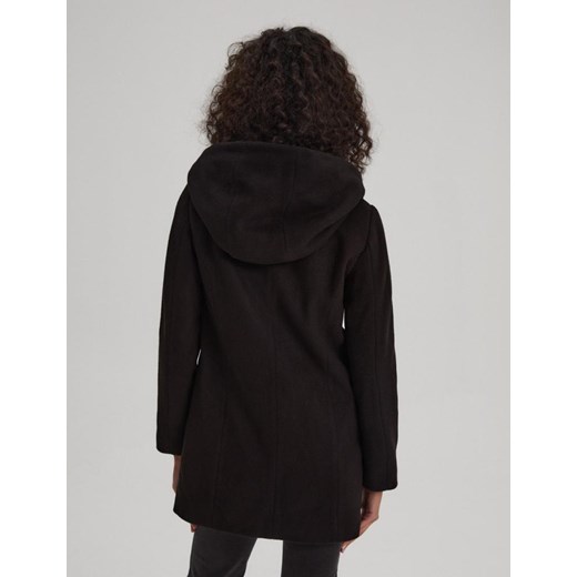 Płaszcz damski czarny Diverse 