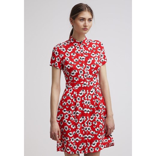 Dorothy Perkins POPPY Sukienka koszulowa red zalando rozowy kwiatowy