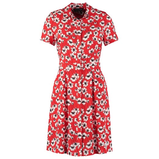 Dorothy Perkins POPPY Sukienka koszulowa red zalando rozowy abstrakcyjne wzory