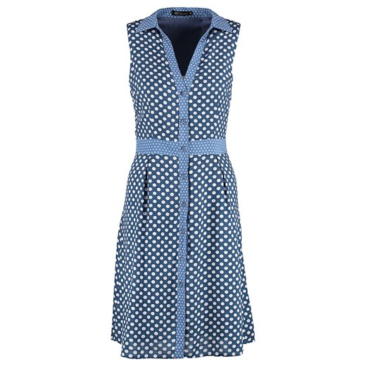 Kala AGATHA Sukienka koszulowa blue zalando niebieski abstrakcyjne wzory