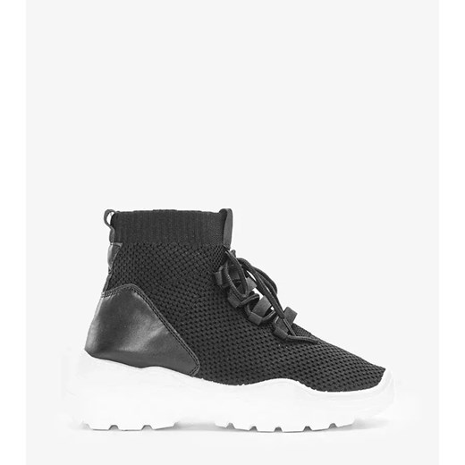 Czarne sneakersy skarpetkowe Frahm ze sklepu gemre w kategorii Buty sportowe damskie - zdjęcie 162208311