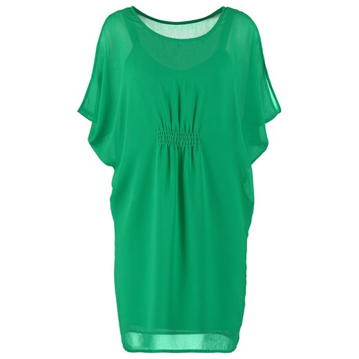 NAF NAF KORIE          Sukienka letnia bright green zalando zielony abstrakcyjne wzory