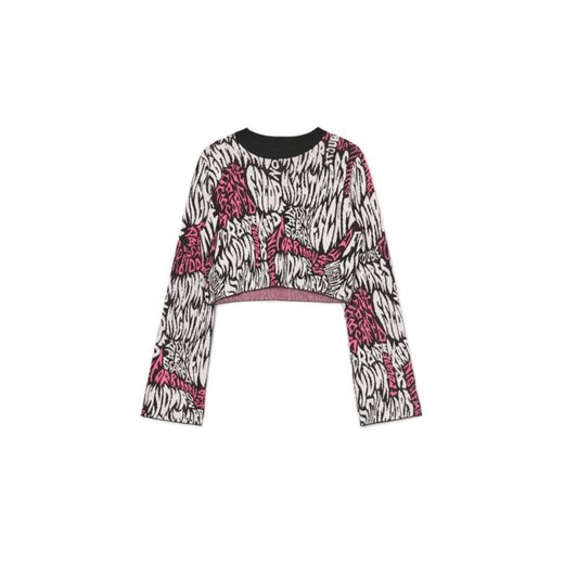 Cropp - Wzorzysty sweter - czarny ze sklepu Cropp w kategorii Swetry damskie - zdjęcie 162234480