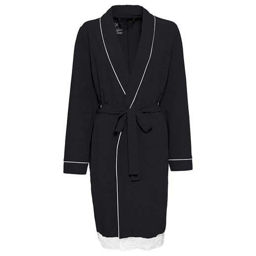 Szlafrok z dzianiny shirtowej 36/38 bonprix
