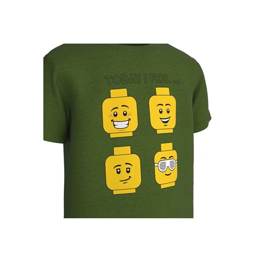 Koszulka chłopięca LEGO® bawełniana zielona Lego 104 5.10.15