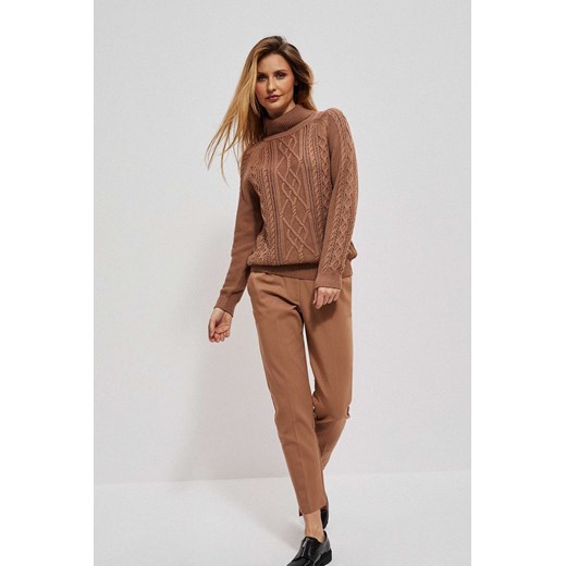 Sweter damski Moodo.pl z golfem 