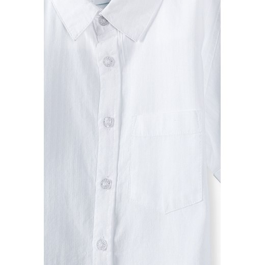 Bawełniana koszula klasyczna z krótkim rękawem - biała Max & Mia By 5.10.15. 92 wyprzedaż 5.10.15
