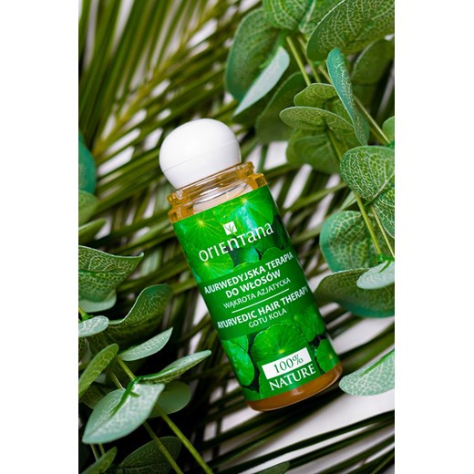 Orientana AJURWEDYJSKA Terapia do włosów WĄKROTA AZJATYCKA (GOTU KOLA), 105 ml one size wyprzedaż 5.10.15