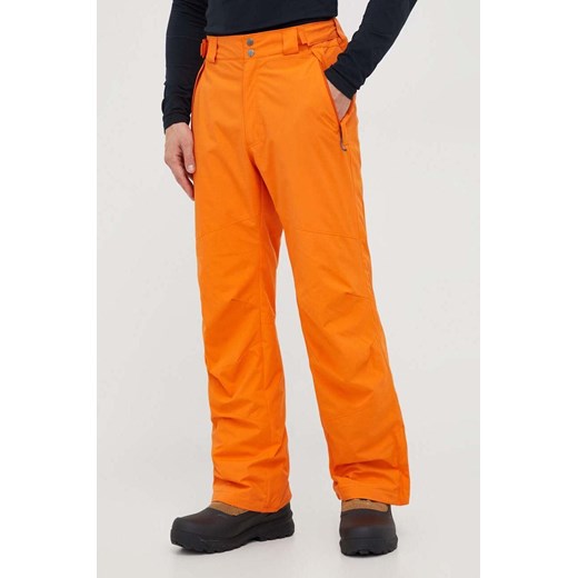 Columbia spodnie Shafer Canyon kolor pomarańczowy ze sklepu ANSWEAR.com w kategorii Spodnie męskie - zdjęcie 162265423