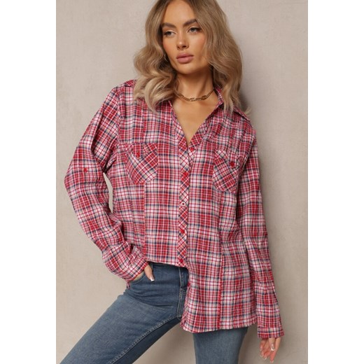 Koszula damska Renee casualowa z kołnierzykiem 