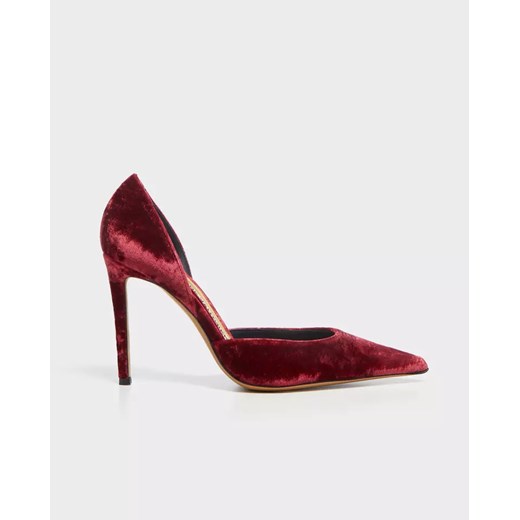 Alexandre Vauthier Bordowe szpilki z ostrym czubkiem rozmiar 37 Alexandre Vauthier 38.5 Moliera2.com