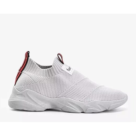 Szare sneakersy sportowe Justice 39 ButyModne.pl
