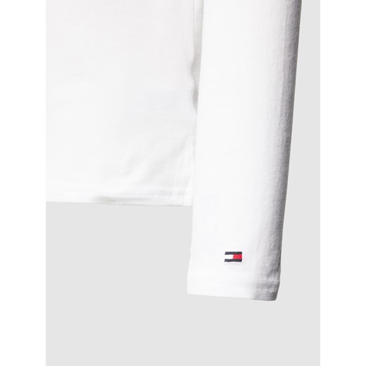 Bluzka z długim rękawem z wyhaftowanym logo w zestawie 3 szt. Tommy Hilfiger L Peek&Cloppenburg 