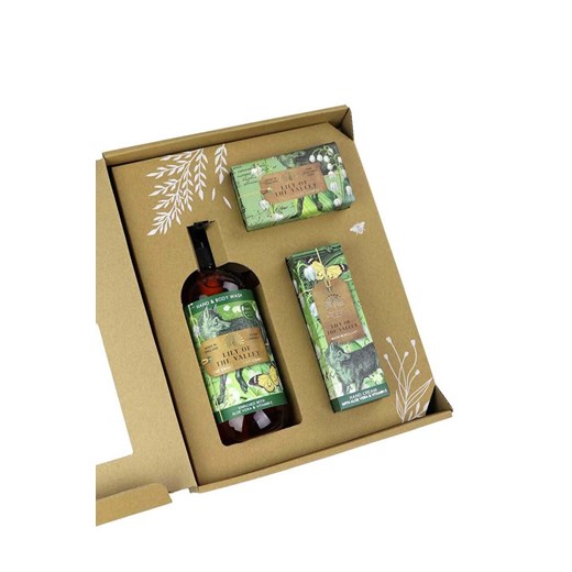 The English Soap Company zestaw mydło w kostce, krem do rąk i żel do mycia Lily The English Soap Company ONE ANSWEAR.com