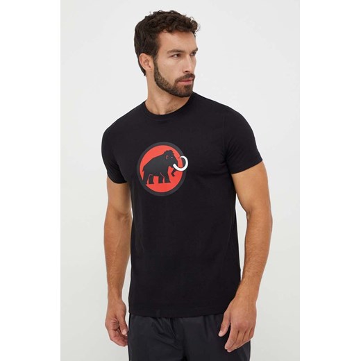 Mammut t-shirt sportowy Core kolor czarny ze sklepu ANSWEAR.com w kategorii T-shirty męskie - zdjęcie 162303173