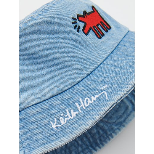Reserved - Bucket hat Keith Haring - Niebieski Reserved 5-9 lat Reserved
