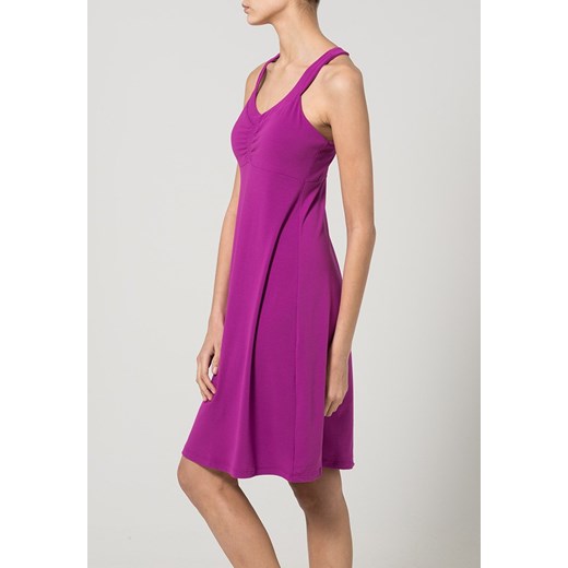 PrAna SHAUNA Sukienka z dżerseju vivid viola zalando fioletowy bez wzorów/nadruków