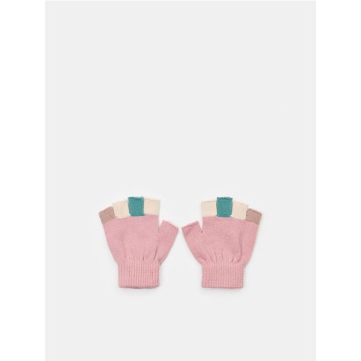 Rękawiczki dziecięce Sinsay różowe 