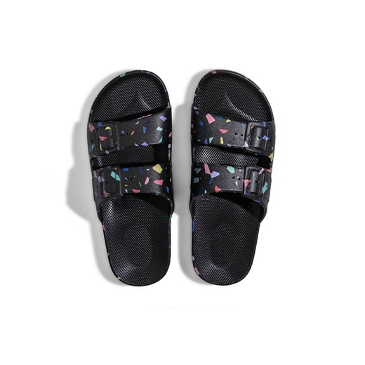 Klapki Freedom Moses Terrazzo Black Freedom Moses EU 37-38 promocja runcolors