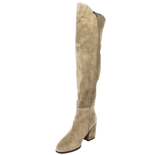 Kozaki Verano 20-285 Taupe Welur TN Verano okazja EuroButy.com.pl