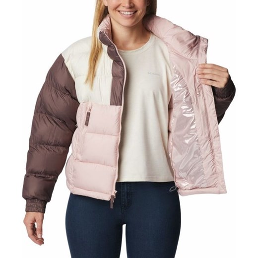 Kurtka damska wielokolorowa Columbia krótka na jesień bez kaptura casual 