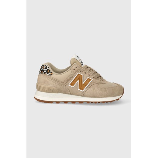Buty sportowe damskie New Balance casualowe płaskie wiązane