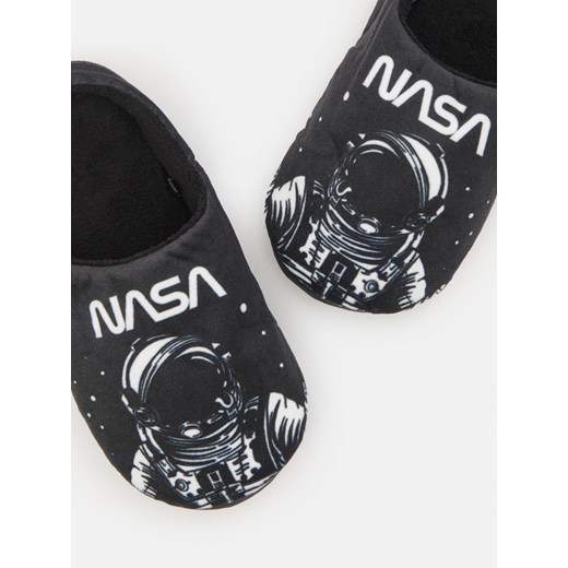 Sinsay - Kapcie NASA - czarny Sinsay 38/39 okazja Sinsay