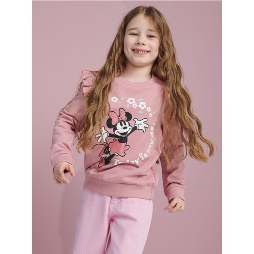 Sinsay - Bluza Myszka Minnie - różowy Sinsay 104 Sinsay